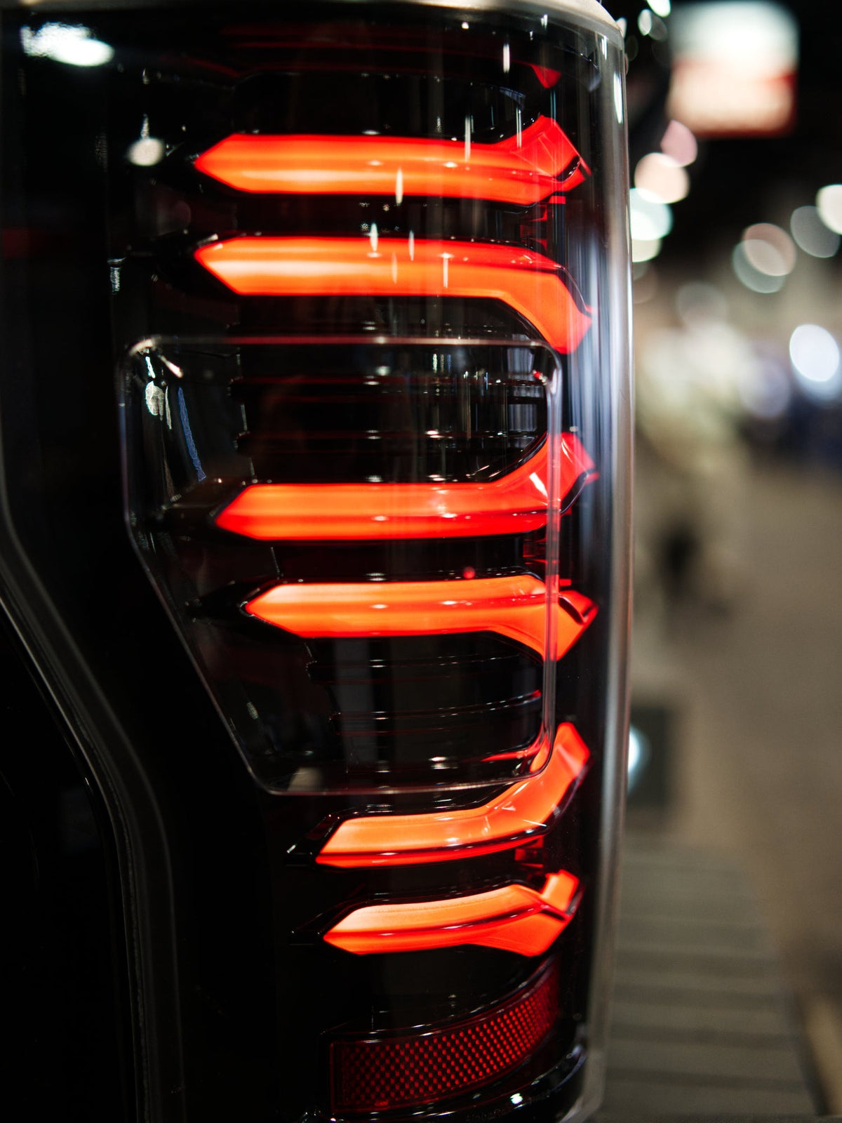 AlphaRex 659091 17-19 Ford F150/F250/F350 LUXX LED Taillights - Black