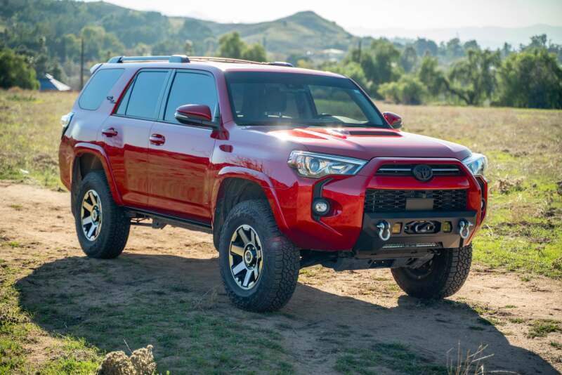 DV8 Offroad 14-24 Toyota 4Runner Centric Series Winch Front Bumper - #FBTF3-02