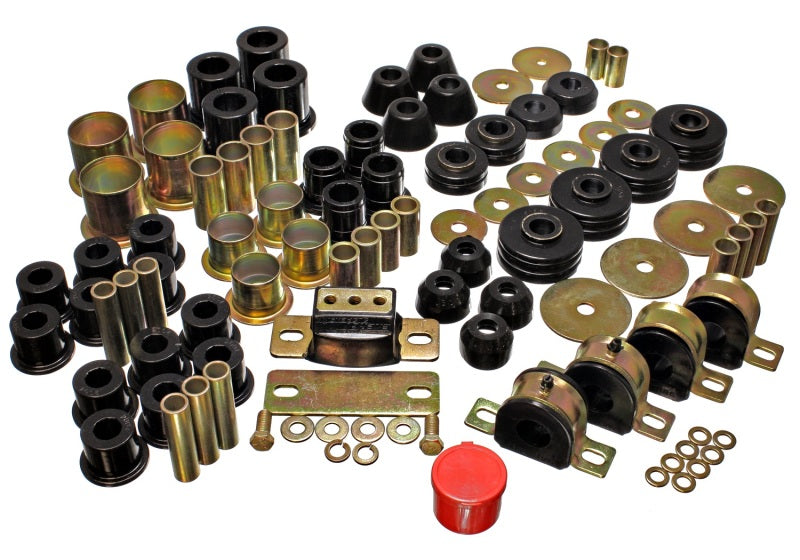 Energy Suspension for 73-80 Chevy Black Hyper-Flex Master Bushing Set 3.18109G