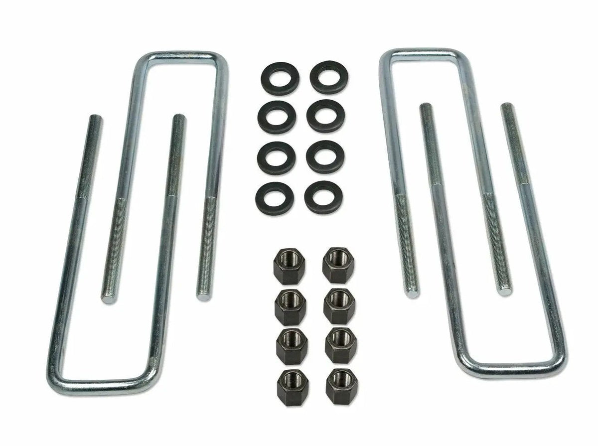 Tuff Country 17852 Rear Axle U-bolts for 1999-2023 Chevrolet Silverado 1500 4WD (4in Blocks)