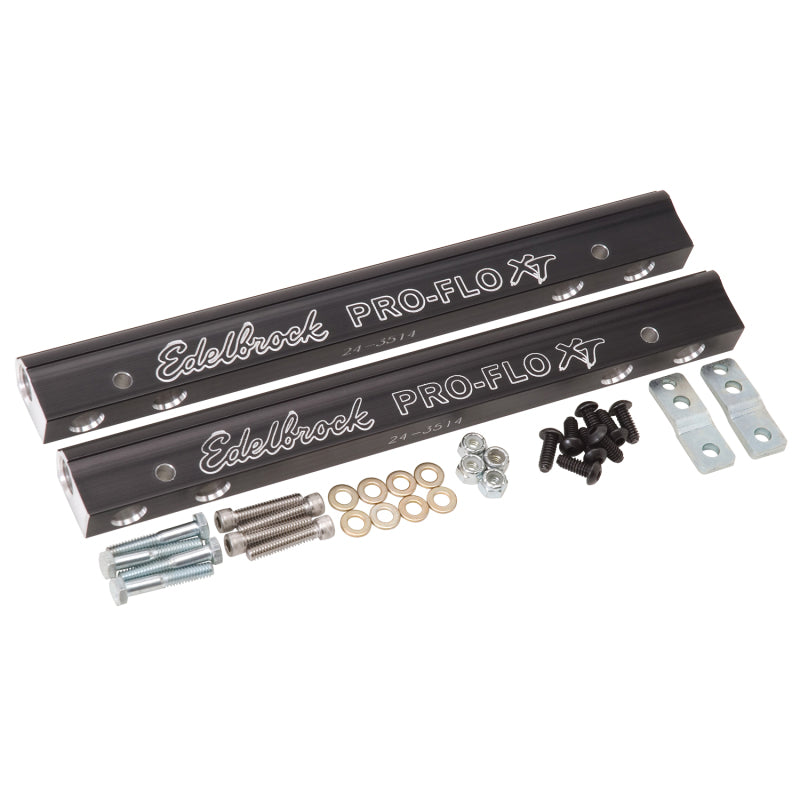 Edelbrock 3627 EFI Fuel Rail Kit SBC Pro-Flo XT for Use On 7137 Intake