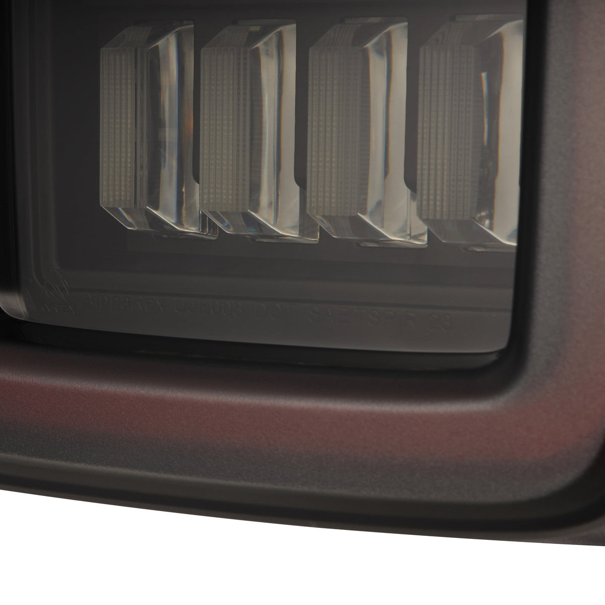 AlphaRex 602040 2018+ Jeep Wrangler JL NOVA-Series Prismatic LED Tail Lights - Black/Red
