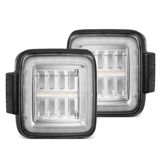 AlphaRex 602030 2018-2024 Jeep Wrangler JL NOVA-Series LED Tail Lights