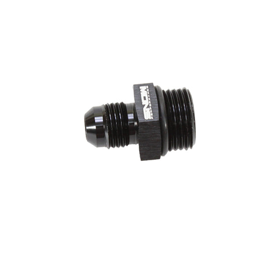 Snow Performance SNF-60806 -8 ORB to -6AN Straight Fitting (Black)