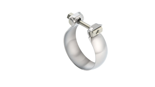 Borla 18328 Stainless Steel Half Moon Clamp 2.75 in (70mm)