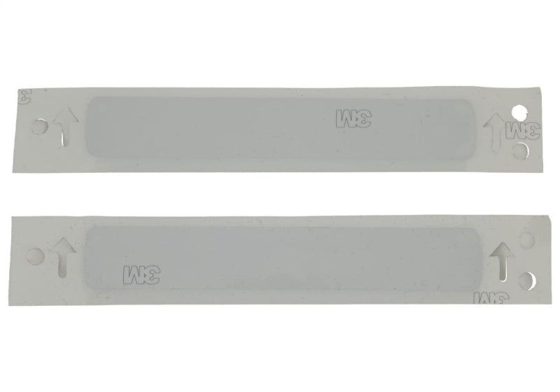 Ford Racing Black/Silver for EcoBoost Emblem 3-1/2in x 9/16in - Set of 2