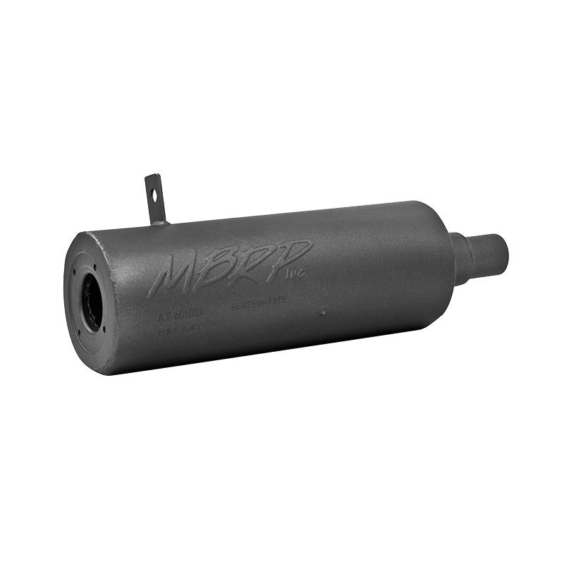 MBRP 375/400/500 Slip-On Combo Exhaust with Utility Muffler - Black