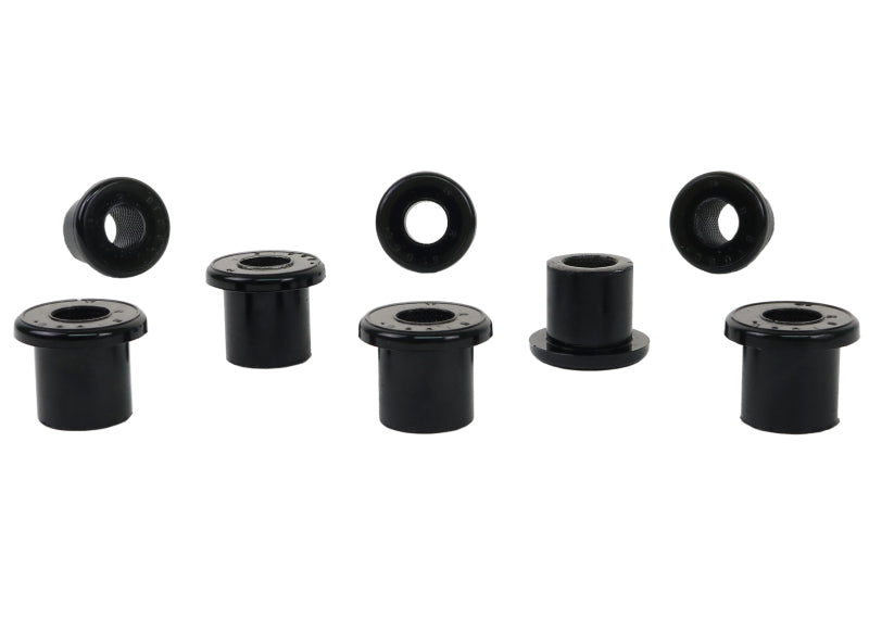 Whiteline W71060 Rear Spring Eye Rear & Shackle Bushing for 1998-2004 Nissan Frontier, 2000-2004 Nissan Xterra