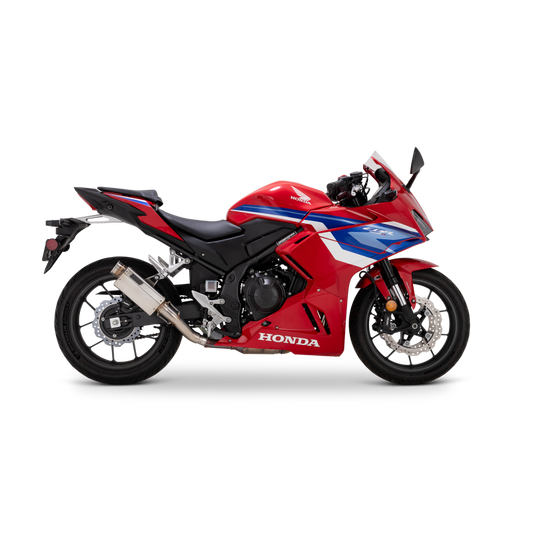 Vance & Hines 34601 VS-6 Slip-Ons Brushed for 2022-2023 Honda CB500F/CBR500R