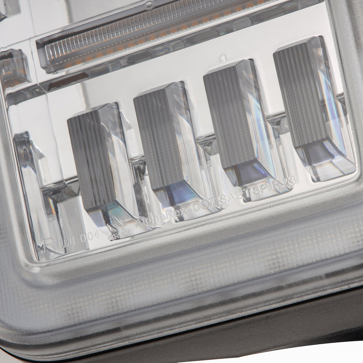 AlphaRex 602060 19-24 Jeep Gladiator JT Nova-Series Prismatic LED Tail Lights - Chrome