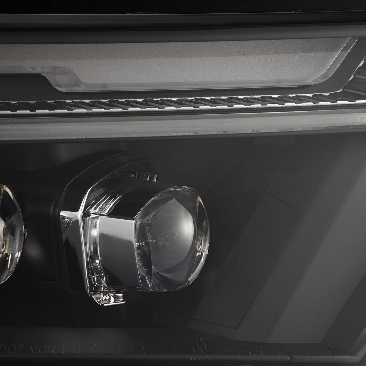 AlphaRex 880858 19-23 Toyota RAV4 NOVA LED Projector Headlights Black