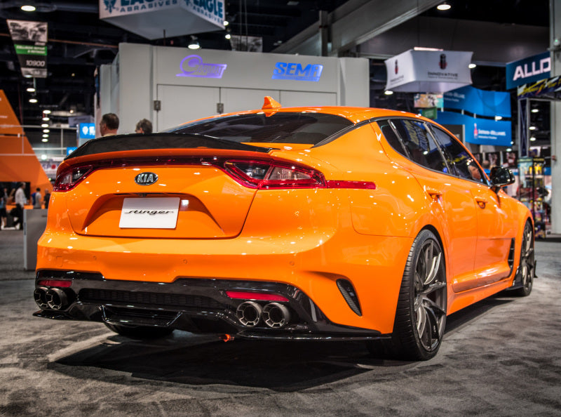 Borla 20165 2018 Kia Stinger 2.0L/3.3L AT RWD/AWD 2.25in Carbon Fiber Tip Kit - #20165