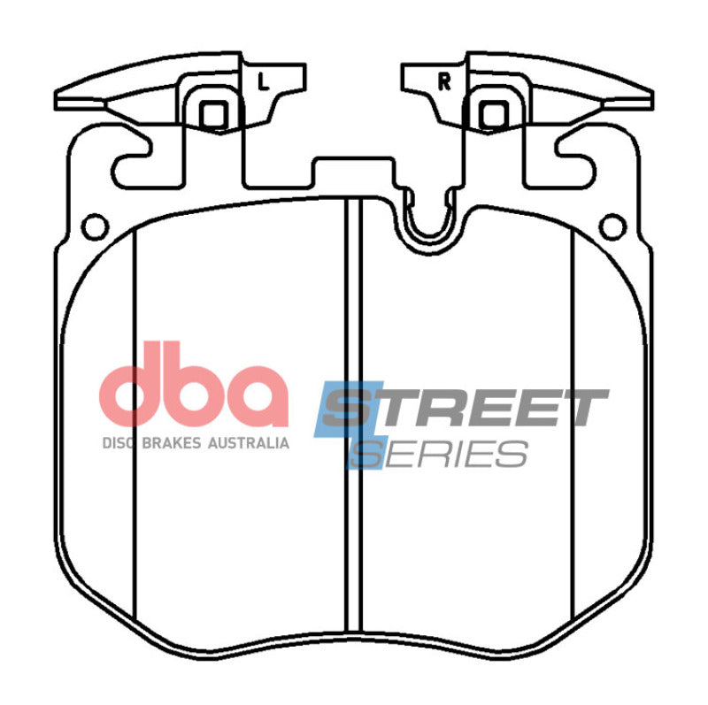 DBA 16-22 BMW 750i/M760i/M850i/Alpina B7 / 2018+ X3 Street Series Front Brake Pads - #DB15108SS
