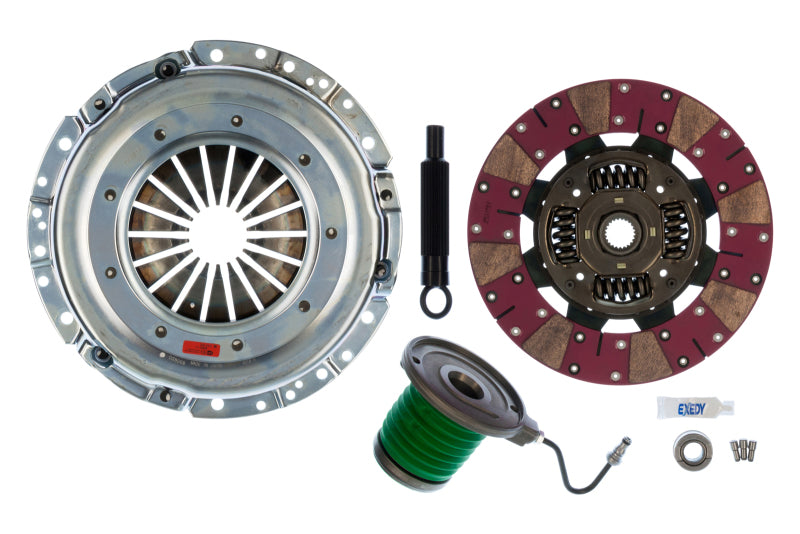 Exedy for 2011-2016 Ford Mustang V8 Stage 2 Cerametallic Clutch w/Slave