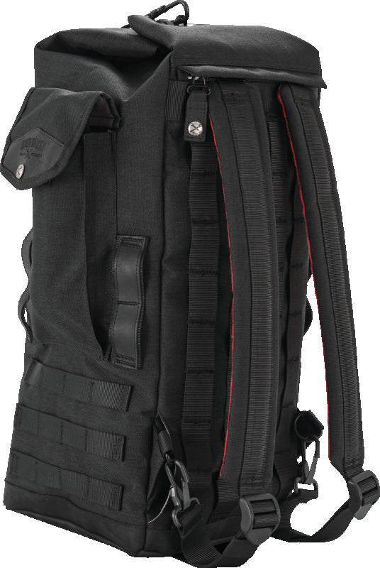 Burly Brand B15-1013B Voyager Sissy Bar Backpack Black