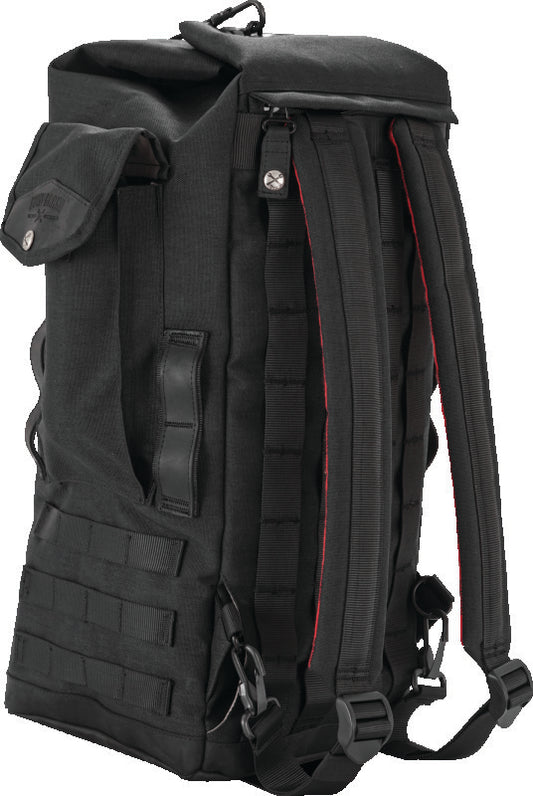 Burly Brand B15-1013B Voyager Sissy Bar Backpack Black