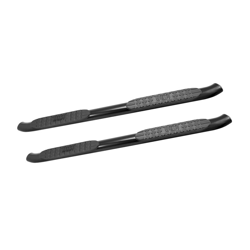 Westin 21-23315 PRO TRAXX 4 Oval Nerf Step Bars Black Wrinkle for 2007-2018 Jeep Wrangler 2-Door