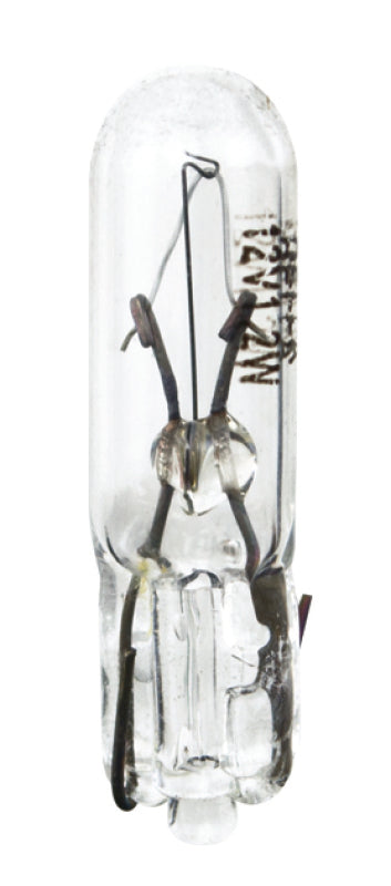HELLA 37 12V 1.3W W2x4.6d T1.75 Bulb Pack of 10