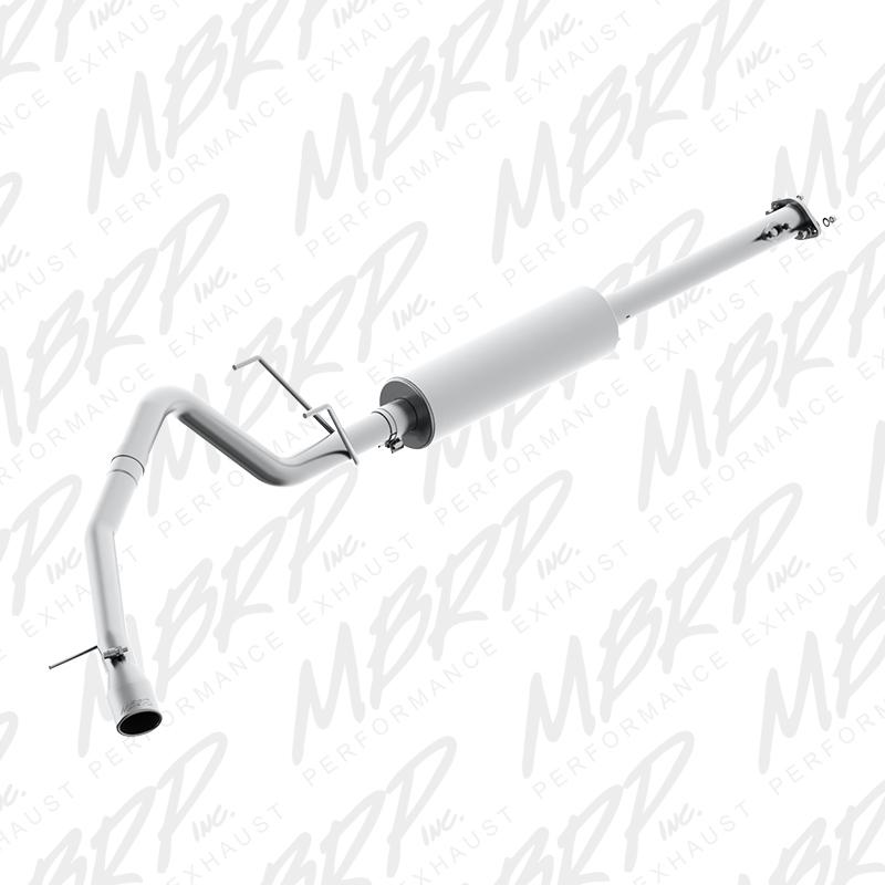 MBRP S5334AL 2.5" Cat-Back Exhaust System - 2001-2004 Toyota Tacoma 3.4L | 4WD Single, Aluminized