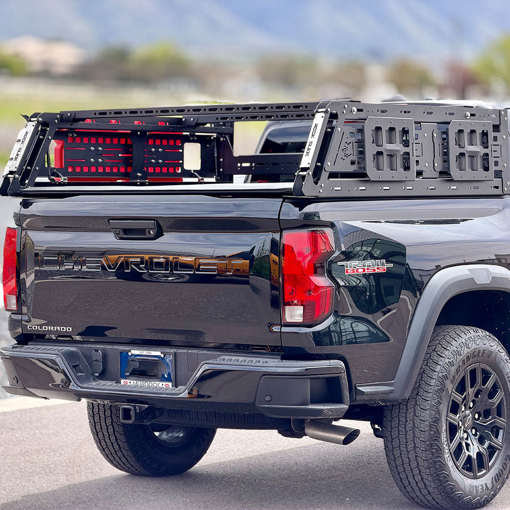 Rock Slide Engineering for 23-26 Chevrolet Colorado/GMC Canyon Overland Deluxe Rack (3 Boxes)