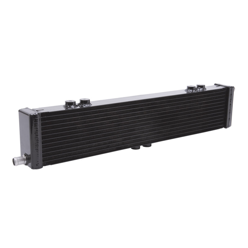 Edelbrock 15406 Heat Exchanger Single Pass Dual Row 22 000 Btu/Hr 26.5 in W x 5 in H x 2.62