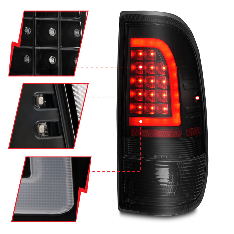 ANZO 1997-2007 Ford F-250 Super Duty LED Taillights