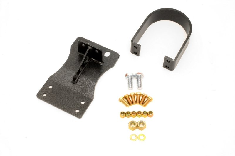 BMR 2010-2015 5th Gen Camaro V8 Automatic Front Driveshaft Safety Loop - Black Hammertone