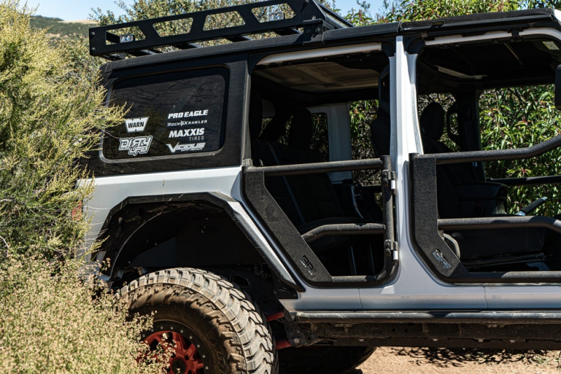 Body Armor (JL-6155) JL Gladiator JT Tube Doors Rear Pair