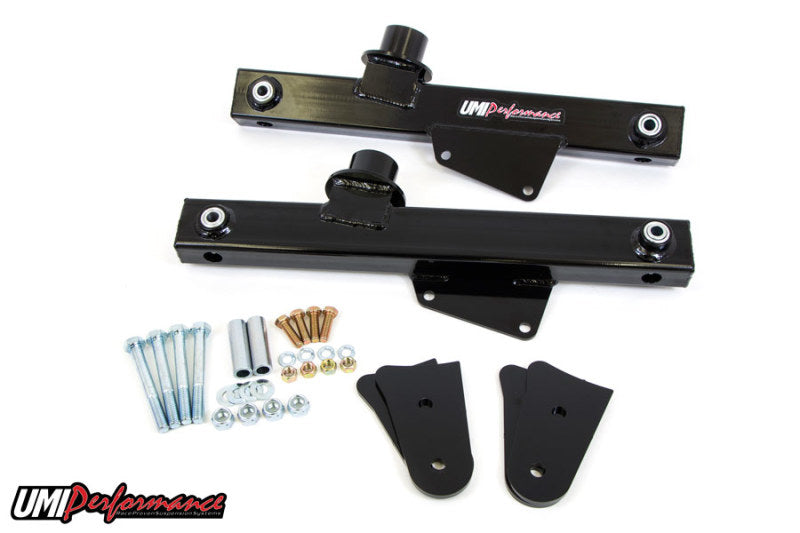 UMI Performance 1026-B Rear Lift Bars Black for 1999-2004 Ford Mustang