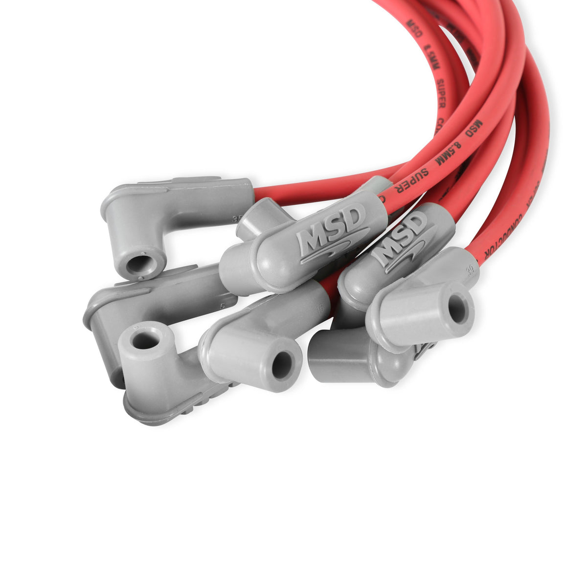 MSD 31299 Red Super Conductor Big Block for Chevy for use with Low Profile Distributor