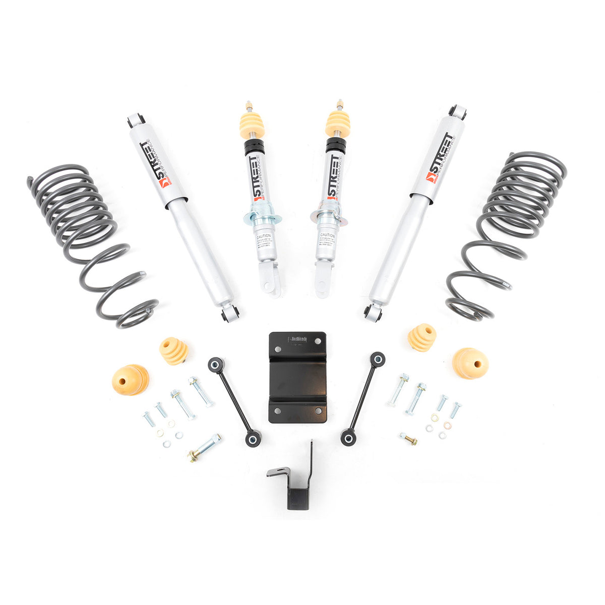 Belltech Lowering Kit 09-18 for Dodge Ram 4WD 1500 Quad/Crew Cabs 2inF/4inR