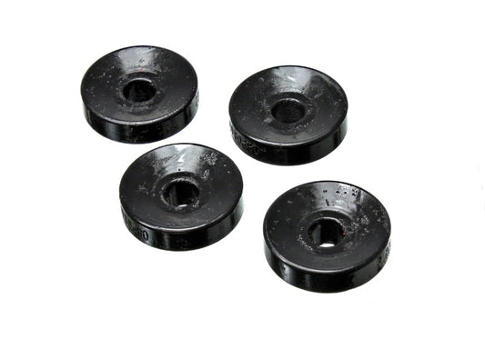 Energy Suspension for 2006-2011 Civic SI Black Rear Shock Upper Bushing Set 16.8112G