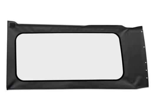 Bestop 18-26 Jeep Wrangler JL Oe JL Replacement Windows (Quarter Left Hand 2-Door Black Vinyl Clear)