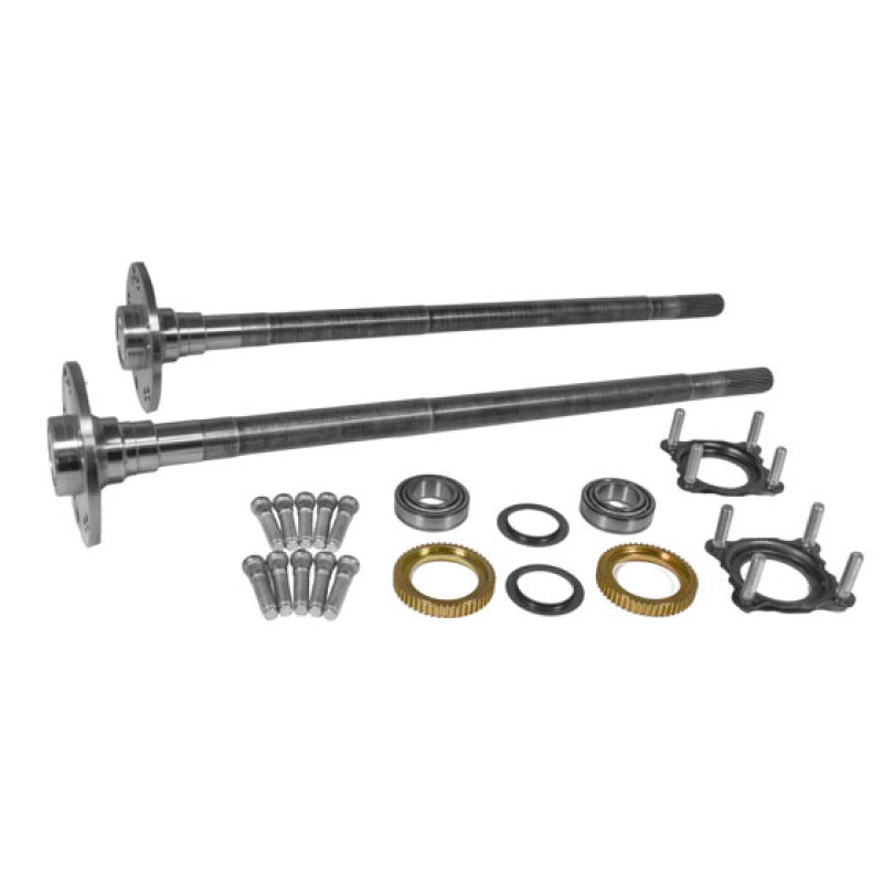 Yukon Gear & Axle YA WAK-002 Rear 4340 Chromoly Axle Kit For Jeep JL non-Rubicon Dana 44 32 Spline (32.3in Long)