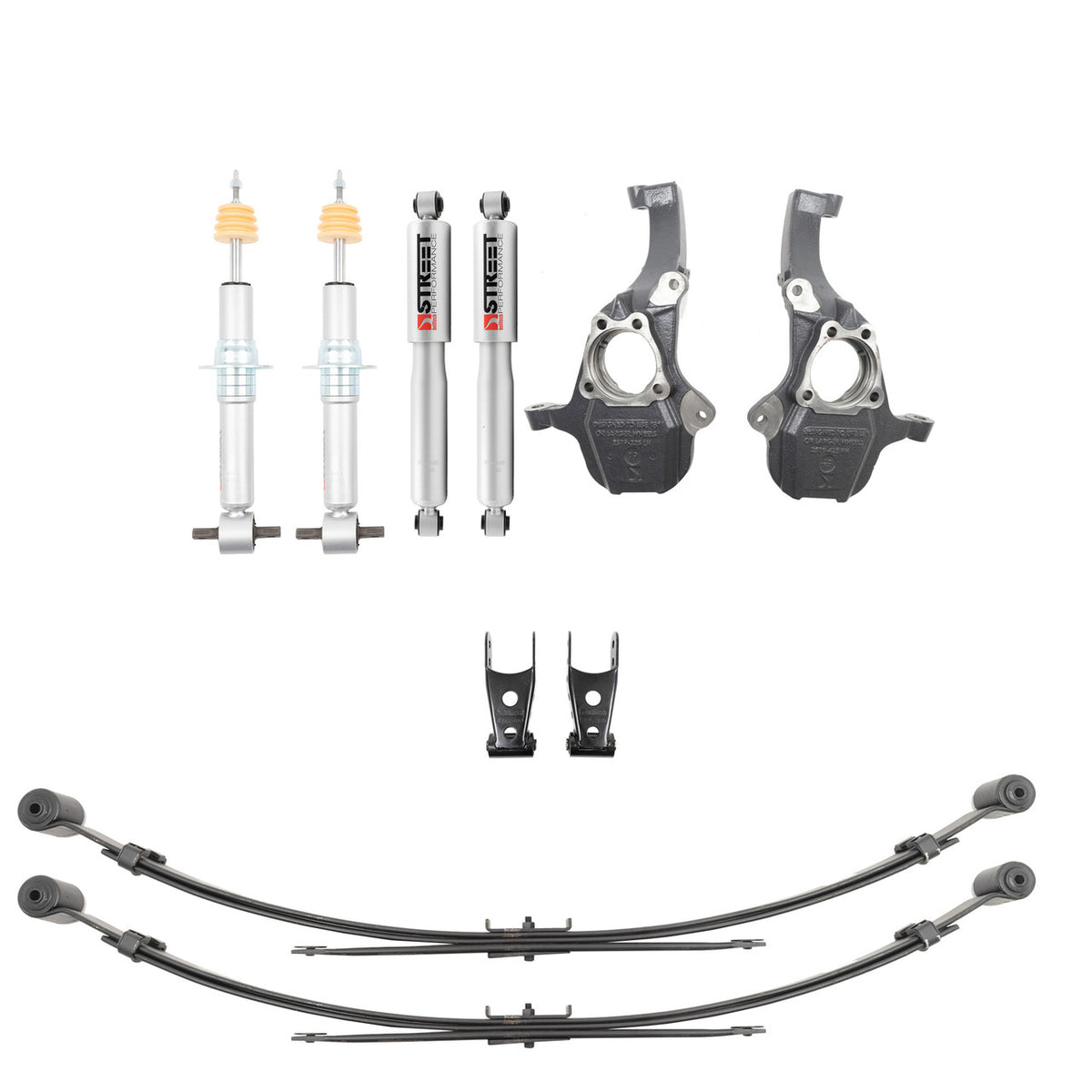 Belltech Lowering Kit 2019+ for GM Silverado/Sierra 1500 - w/SP Shocks