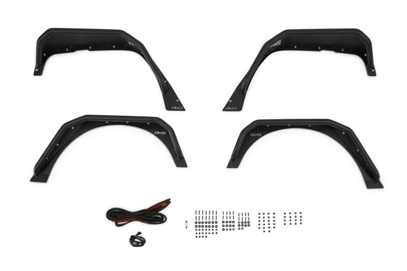 DV8 Offroad 07-18 Jeep Wrangler JK Spec Series Fender Flares - #FDJK-06