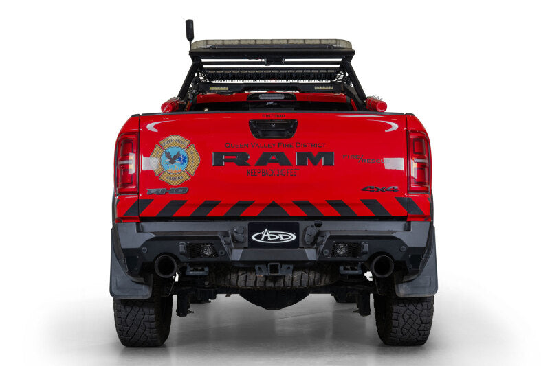 Addictive Desert Designs for 2025 Ram RHO Stealth Fighter Rear Bumper