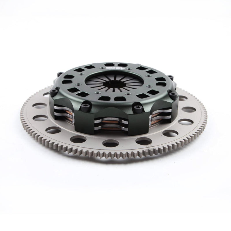BLOX Racing Honda D-Series Twin Disc Clutch 7.25in Sprung by Edel for BLOX Racing BXFL-10225 (image shown: BXFL-10200)