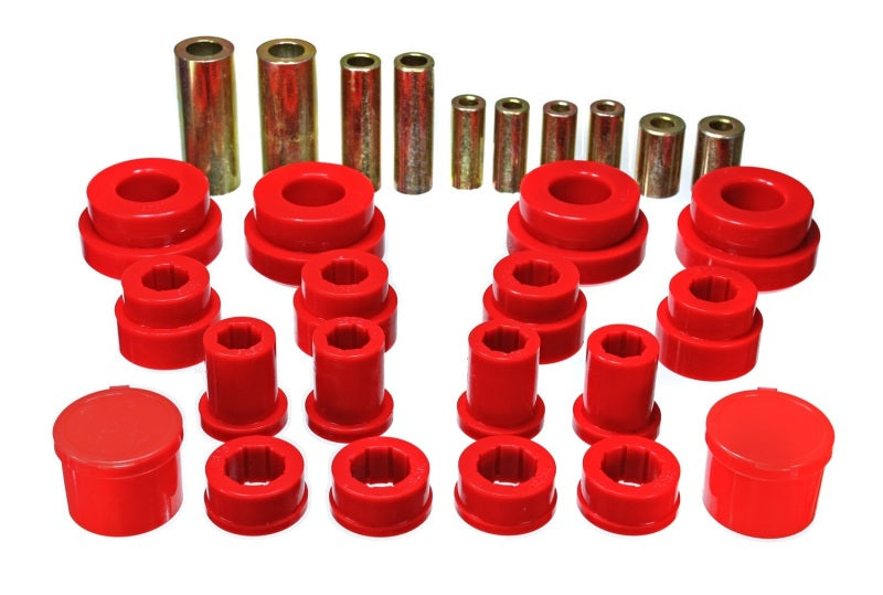 Energy Suspension for 02-09 350Z Red Front Control Arm Bushing Set 7.3121R