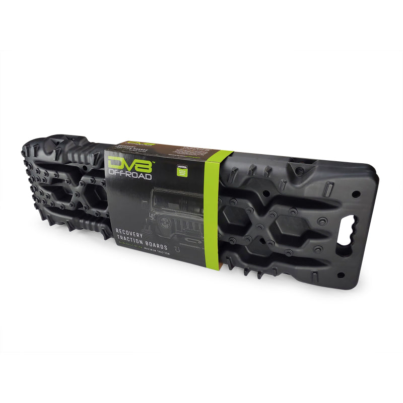 DV8 Offroad Recovery Traction Boards w/ Carry Bag - Black - #RTB1-01BK
