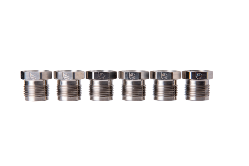 Fleece Performance FPE-CUMM-SSFTN for 03-22 Dodge 2500/3500 5.9L/6.7L Stainless Steel Fuel Supply Tube Nuts