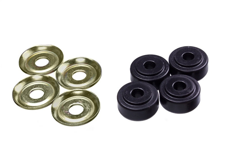 Energy Suspension Black Shock Tower Bushing Set 7/8in Nipple 3/8in ID 9.8177G