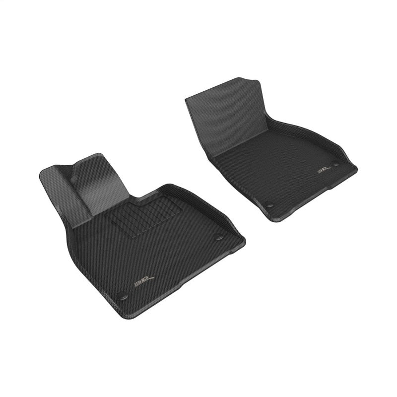 3D MAXpider Kagu Front Floor Mats for 2022-2024 Mercedes-Benz EQS 450/EQS 450+/EQS 580