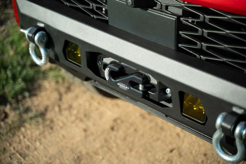 DV8 Offroad 14-24 Toyota 4Runner Centric Series Winch Front Bumper - #FBTF3-02