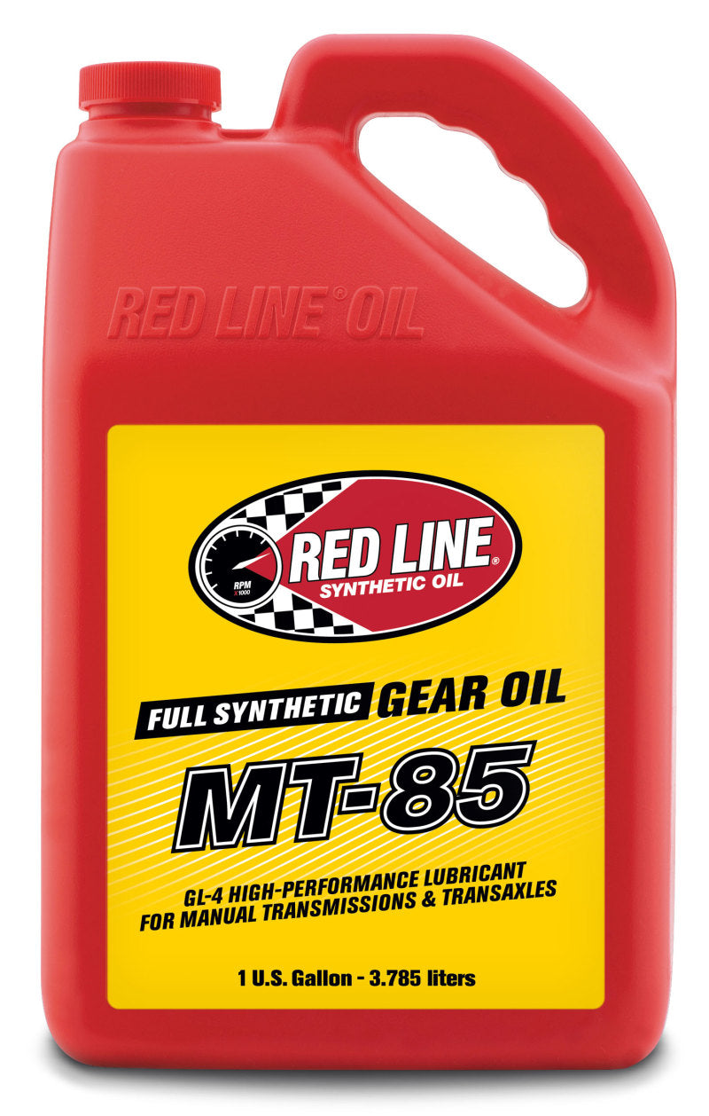 Red Line 50505 MT-85 75W85 GL-4 Gear Oil - Gallon (4 Pack)