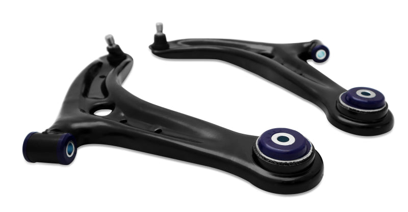 SuperPro Performance Lower Control Arm Set (+Caster)