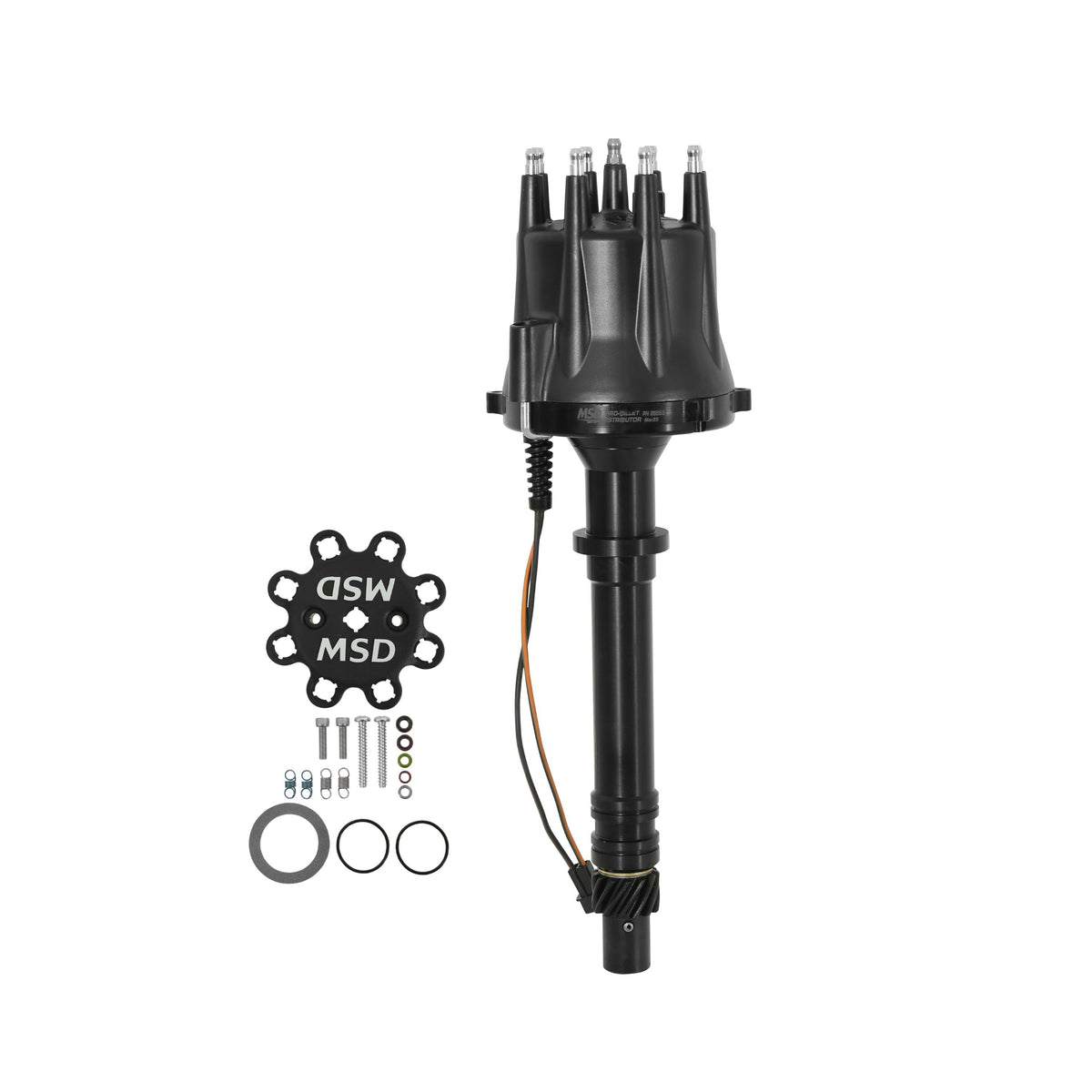 MSD 85555 for Chevy Black V8 Pro-Billet Distributor