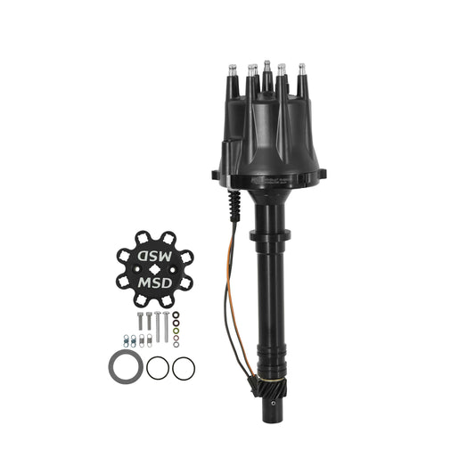 MSD 85555 for Chevy Black V8 Pro-Billet Distributor