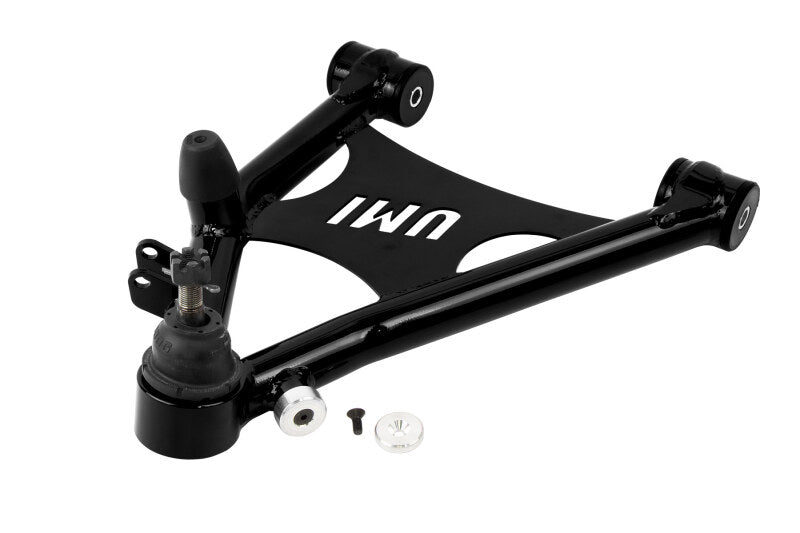 UMI Performance 2051-B Front Lower A-Arms Polyurethane Coilover Specific Black