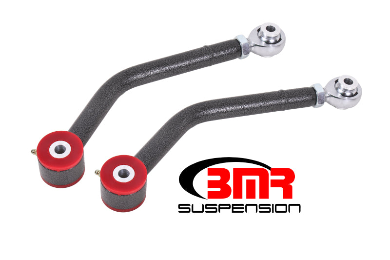 BMR 08-23 Challenger Upper Control Arms Single Adj. Rod Ends (Polyurethane) - Black Hammertone